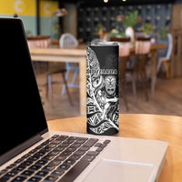 New Zealand And England Rugby Skinny Tumbler World Cup All Black Combine Red Roses