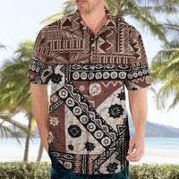 Bula Fiji Hawaiian Shirt - Unique Masi Tapa Pattern LT14 - Polynesian Pride
