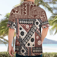 Bula Fiji Hawaiian Shirt - Unique Masi Tapa Pattern LT14 - Polynesian Pride