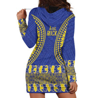 Fakaalofa Lahi Atu Niue Hoodie Dress Siapo Pattern With Puakenikeni