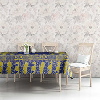 Fakaalofa Lahi Atu Niue Tablecloth Siapo Pattern With Puakenikeni