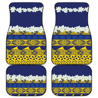Tokelau Language Week Car Mats Tokelauan Tuluma With Gardenia Thunbergia