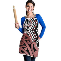 New Zealand Apron Aotearoa Kowhaiwhai Mix Taniko Art - Polynesian Pride