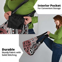 New Zealand Grocery Bag Aotearoa Kowhaiwhai Mix Taniko Art