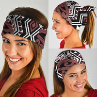 New Zealand Neck Gaiter Aotearoa Kowhaiwhai Mix Taniko Art - Polynesian Pride