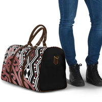 New Zealand Travel Bag Aotearoa Kowhaiwhai Mix Taniko Art - Polynesian Pride