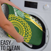 Avaiki Cook Islands Rugby Bathroom Set Kuki Airani Tatau Green LT14 - Polynesian Pride