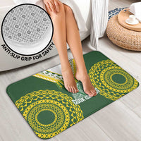 Avaiki Cook Islands Rugby Bathroom Set Kuki Airani Tatau Green LT14 - Polynesian Pride