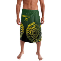 Custom Avaiki Cook Islands Rugby Lavalava Kuki Airani Tatau Black LT14 Black - Polynesian Pride