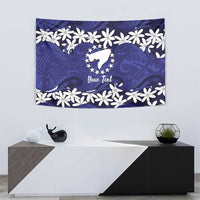 Personalised Cook Islands Pukapuka Tapestry Tiare Maori Polynesian Waves Tattoo