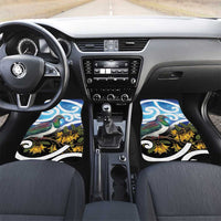 Kekeru New Zealand Matariki Car Mats Kukupa Kowhai Maori New Year Blue Version