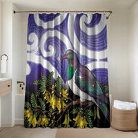 Kekeru New Zealand Matariki Bathroom Set Kukupa Kowhai Maori New Year Purple Version