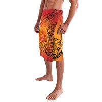French Polynesia Manta Ray Tattoo Lavalava Tahiti Hahalua Tiare Maori Gradient Style