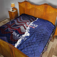 Personalized Hawaii Statehood Day Quilt 66th Anniversary - Polynesian Pride