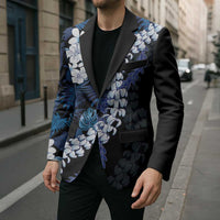 Polu Aloha Hawaii Lei Blazer Tropical Flowers Elegant Vibe - Polynesian Pride