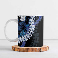 Polu Aloha Hawaii Lei Ceramic Mug Tropical Flowers Elegant Vibe - Polynesian Pride