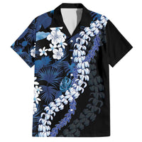 Polu Aloha Hawaii Lei Family Matching Off The Shoulder Long Sleeve Dress and Hawaiian Shirt Tropical Flowers Elegant Vibe - Polynesian Pride