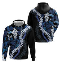 Polu Aloha Hawaii Lei Hoodie Tropical Flowers Elegant Vibe - Polynesian Pride