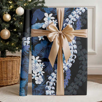 Polu Aloha Hawaii Lei Wrapping Paper Tropical Flowers Elegant Vibe - Polynesian Pride