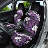 Poni Aloha Hawaii Lei Car Seat Cover Tropical Flowers Elegant Vibe - Polynesian Pride