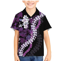 Poni Aloha Hawaii Lei Family Matching Mermaid Dress and Hawaiian Shirt Tropical Flowers Elegant Vibe - Polynesian Pride