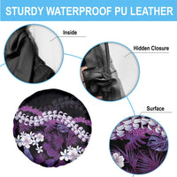 Poni Aloha Hawaii Lei Spare Tire Cover Tropical Flowers Elegant Vibe - Polynesian Pride