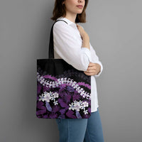 Poni Aloha Hawaii Lei Tote Bag Tropical Flowers Elegant Vibe - Polynesian Pride