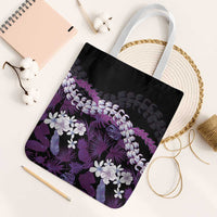 Poni Aloha Hawaii Lei Tote Bag Tropical Flowers Elegant Vibe - Polynesian Pride