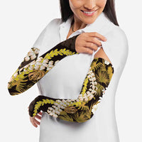 Kula Aloha Hawaii Lei Arm Sleeves Tropical Flowers Elegant Vibe - Polynesian Pride