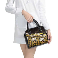 Kula Aloha Hawaii Lei Shoulder Handbag Tropical Flowers Elegant Vibe - Polynesian Pride