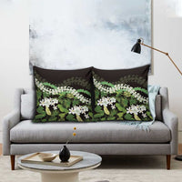 Omaomao Aloha Hawaii Lei Pillow Cover Tropical Flowers Elegant Vibe - Polynesian Pride