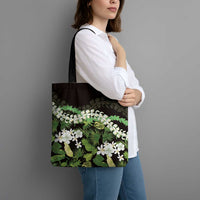 Omaomao Aloha Hawaii Lei Tote Bag Tropical Flowers Elegant Vibe - Polynesian Pride