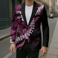 Akala Aloha Hawaii Lei Blazer Tropical Flowers Elegant Vibe - Polynesian Pride