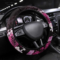Akala Aloha Hawaii Lei Steering Wheel Cover Tropical Flowers Elegant Vibe - Polynesian Pride