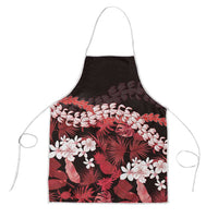 Ulaula Aloha Hawaii Lei Apron Tropical Flowers Elegant Vibe - Polynesian Pride
