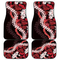 Ulaula Aloha Hawaii Lei Car Mats Tropical Flowers Elegant Vibe - Polynesian Pride