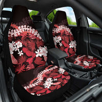 Ulaula Aloha Hawaii Lei Car Seat Cover Tropical Flowers Elegant Vibe - Polynesian Pride