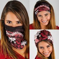 Ulaula Aloha Hawaii Lei Neck Gaiter Tropical Flowers Elegant Vibe - Polynesian Pride