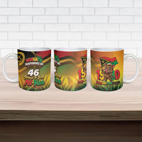 Vanuatu Independence Day Ceramic Mug Chibi Boar Proud To Be A Ni-Van
