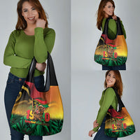 Vanuatu Independence Day Grocery Bag Chibi Boar Proud To Be A Ni-Van