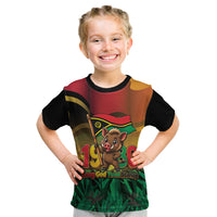 Vanuatu Independence Day Kid T Shirt Chibi Boar Proud To Be A Ni-Van