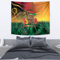 Vanuatu Independence Day Tapestry Chibi Boar Proud To Be A Ni-Van