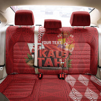 Tonga Rugby Custom Back Car Seat Cover 2026 Go Ikale Tahi Ngatu Pattern