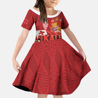Tonga Rugby Custom Family Matching Summer Maxi Dress and Hawaiian Shirt 2026 Go Ikale Tahi Ngatu Pattern
