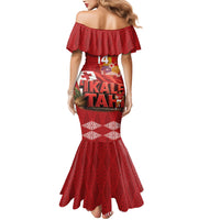 Tonga Rugby Custom Mermaid Dress 2026 Go Ikale Tahi Ngatu Pattern