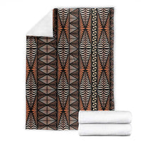 Malo e lelei Tonga Blanket Tongan Ngatu Vintage Brown - Polynesian Pride