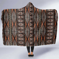 Malo e lelei Tonga Hooded Blanket Tongan Ngatu Vintage Brown - Polynesian Pride