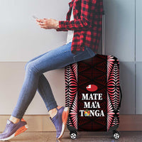 Tonga Rugby Luggage Cover 2025 Mate Maa Tonga Ngatu Motif - Polynesian Pride