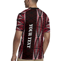 Tonga Rugby Personalised Rugby Jersey 2025 Mate Maa Tonga Ngatu Motif - Polynesian Pride