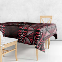 Tonga Rugby Tablecloth 2025 Mate Maa Tonga Ngatu Motif - Polynesian Pride